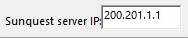 Sunquest server IP